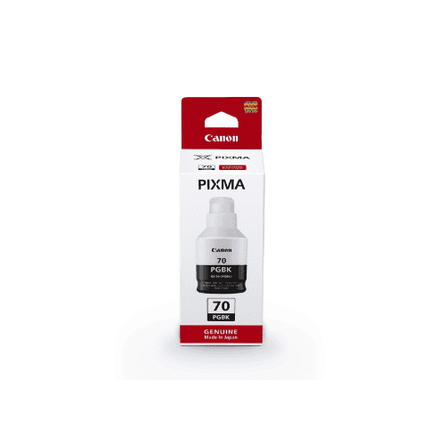 canon pixma gi 70 bk ink bottle black