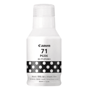 canon pixma gi71 pgblack ink bottle