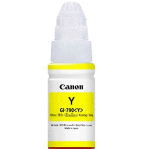 canon pixma gi790 yellow ink bottle