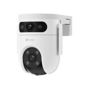 ezviz by hikvision h9c dual-lens(5mp+5mp) pan and tilt wi-fi camera white