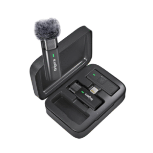 Fingers Duo-PhoneMic-Lightning Laveliar Wireless Microphone (Lapel/Collar Wireless Mic for Audio Recording, Vlogs & Live Streaming)