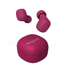 Fingers SizeZero Pods 2 World's Tiniest TWS Earbuds- Plum