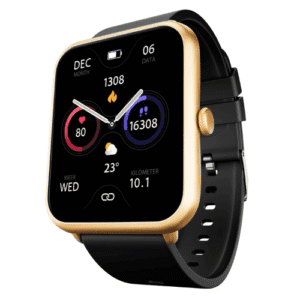 fire-boltt ninja call pro plus smart watch gold & black