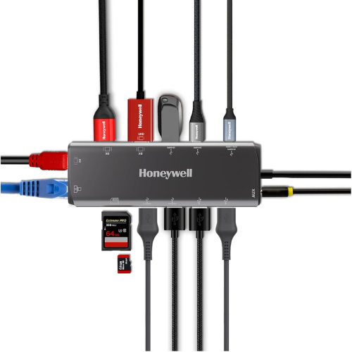 honeywell-14-in-1-type-c-dock-with-dual-8k-hdmi-dp-ethernet-port-usb-3-2-3-0-2-0-2xtype-c-3-2-3-5-mm-audio-port-sd-microsd-slot-grey