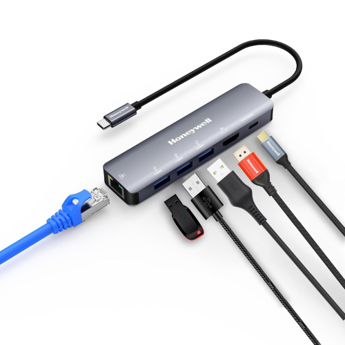 honeywell-6-in-1-type-c-docking-station-with-4k-hdmi-port-1gbps-rj45-ethernet-port-3xusb-port-type-c-3-0-pd-100w-grey