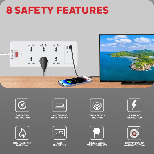 honeywell-6-out-surge-protector-with-master-switch-spike-guard-extension-board-6-outlet-2xpd20w-2xusb-1050-joules-1-8-meter-cord-white