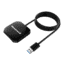 honeywell momentum port 4-1 usb 3.0 hub, transmission speed 5gbps- glossy black