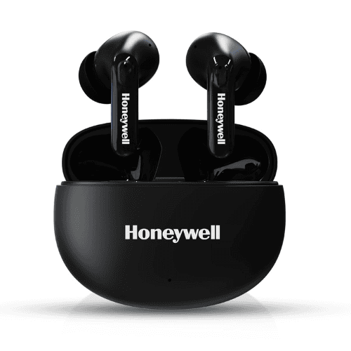 honeywell suono p2100 tws earbuds bluetooth with 50h of playtime-black