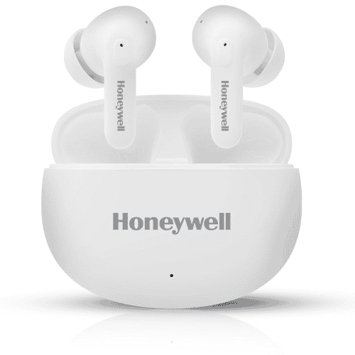 honeywell suono p2100 tws earbuds bluetooth with 50h of playtime-white
