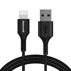 honeywell usb to iphone (mfi) lightning silicone cable, 6 feet (1.8M)-black