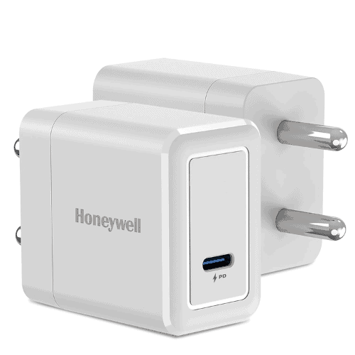 honeywell zest pd20w type c wall charger ultra fast white