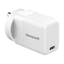 honeywell zest pd30w charger with type c pd 3.0 ultra-fast charging- white