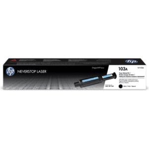 hp 103a black original neverstop laser toner reload kit w1103a