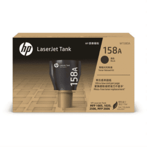 hp 158a black original laserjet tank toner reload kit w1580a