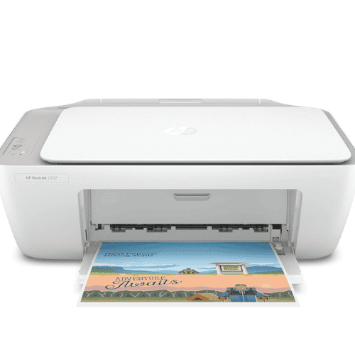 hp deskjet 2332 all in one printer usb white