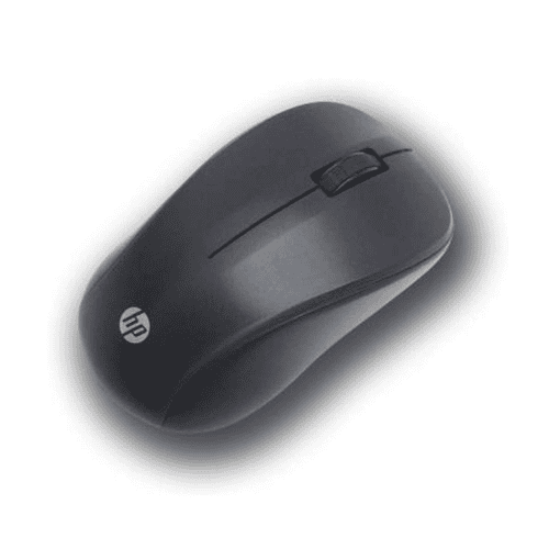 hp s500 usb, wireless optical mouse, black