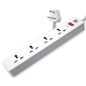 iball guard-4x 4-socket surge protector white