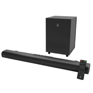 iGear Amplify (iG-1089) 120W Bluetooth Soundbar with HiFi Bass & Subwoofer,Remote Control -Black