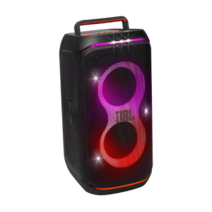 JBL Partybox Cube 120 Wireless Bluetooth 160W Party Speaker, Guitar & Mic Input (Black)