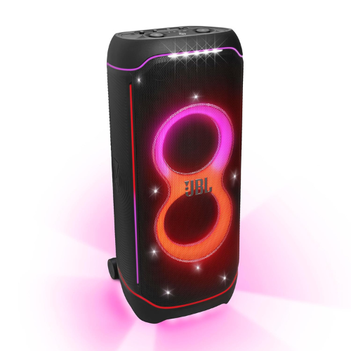 JBL Partybox Ultimate Speaker Wi-Fi & Bluetooth Connectivity, Dual Mic with Guitar Inputs (Black)