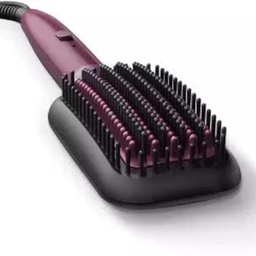 philips-bhh730-00-naturally-heated-silk-protect-technology-hair-straightener-brush-dark-wine