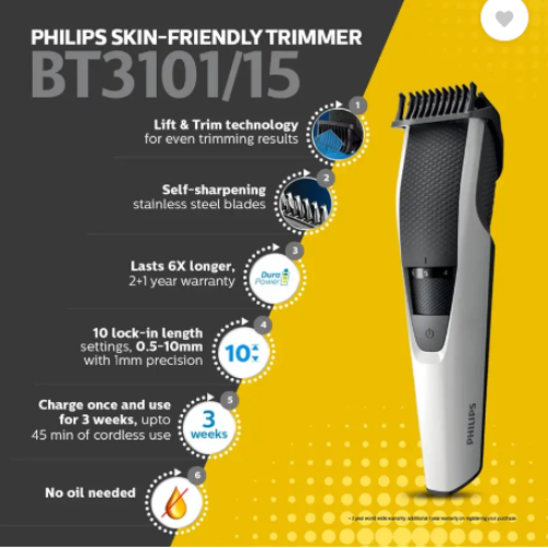 philips-bt3101-15-lift-trim-tech-effortless-even-waterproof-beard-trimmer-white
