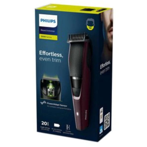 philips-bt3125-15-beard-trimmer-for-men-45-min-runtime-10-length-settings-maroon
