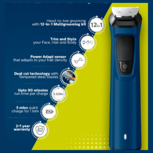 philips-mg7707-15-multi-grooming-trimmer-for-men-90-min-runtime-9-length-settings-blue