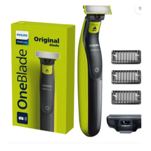 philips-qp2724-10-trimmer-for-men-45min-runtime-3-length-settings-green-and-black