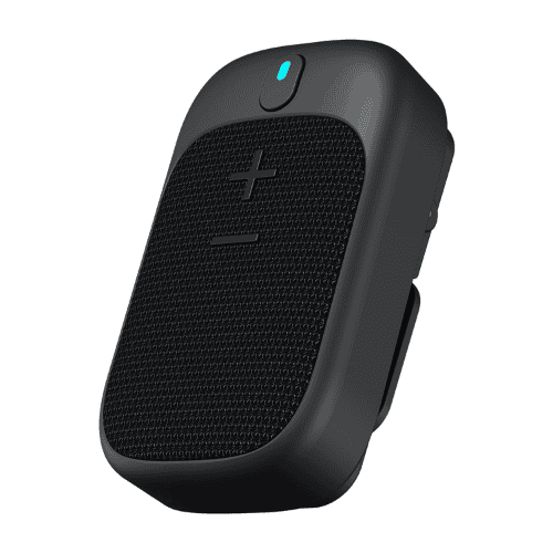 Portronics Talk 4 Wearable Bluetooth Speaker 2W with Mic- Black