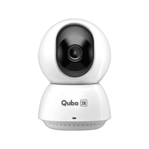 qubo smart 360 ultra 2k 4mp (hcp04) 1440p wifi cctv security camera for home white