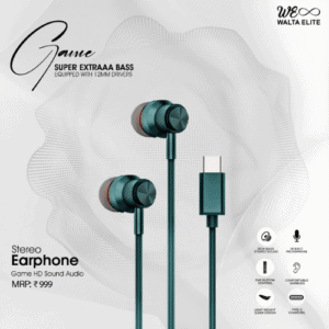 walta elite game type c earphone