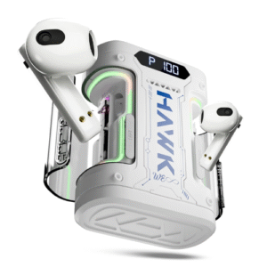 Walta Elite Hawk 151 TWS Gaming Earbuds, Upto 50 Hrs Playtime- White