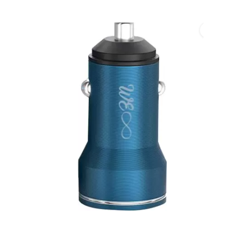 walta-elite-panache-8-car-charger-10-5-w-qualcomm-3-0-turbo-cable-not-included-blue