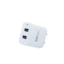 walta elite pb30 charger 20w usb & type-c dual output super fast charger with type c cable-white