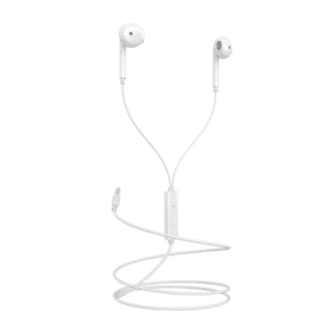 walta elite punch wired handfree 3.5 jack durable and tangle free cable white