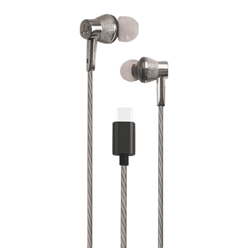 walta elite trot type c earphones with mic grey