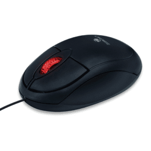 zebronics rise wired usb optical mouse with 3 buttons black