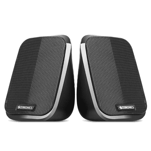 zebronics zeb-fame 5watts 2.0 multi media speakers black