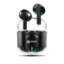 zoook chord true wireless stereo bluetooth earbuds with touch controls- black