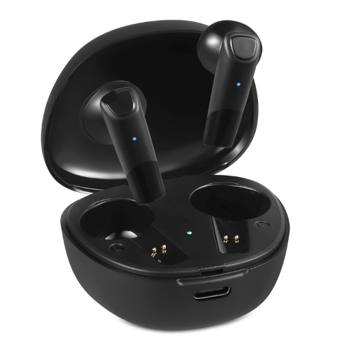 zoook mystique bluetooth true wireless in ear earbuds with mic black